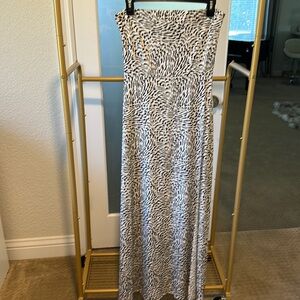 Banana republic strapless dress